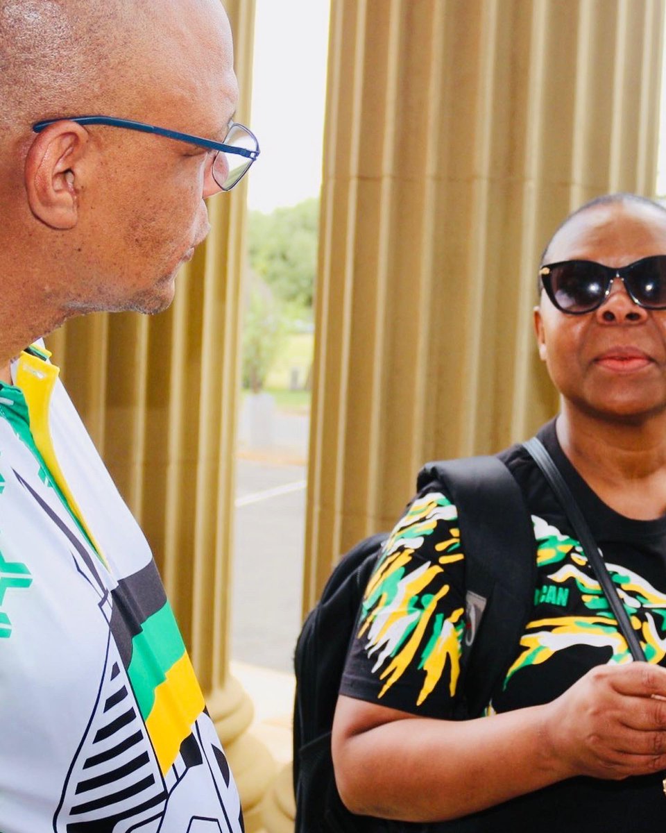 It is with a sense of pride that I hand the baton to one of our outstanding cadres, whom I refer to as Ausi Mahlengi, comrade Mahlengi Bhengu.
 I am confident that she would grasp the mettle with fortitude and take the ANC message to the next level.