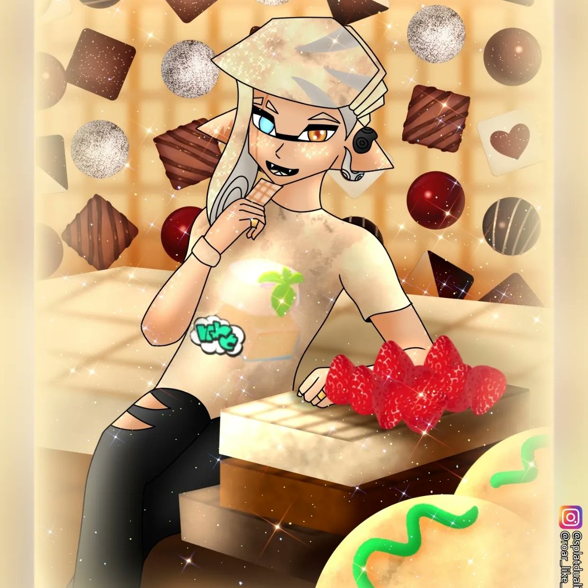 EnperryKing's tweet photo. Team White Chocolate!
The King choose his favorite chocolate!
#splatoon2 #splatoon #manga #anime #digitalart #digitaldrawing #fanart #splatoonfanart #emperorcoroika #emperor #drawing #pencildrawing #emperorsplatoon #splatoonmanga #coroika #edits #picsart #splatoon3 #inkling https://t.co/5fYGjCKDjD