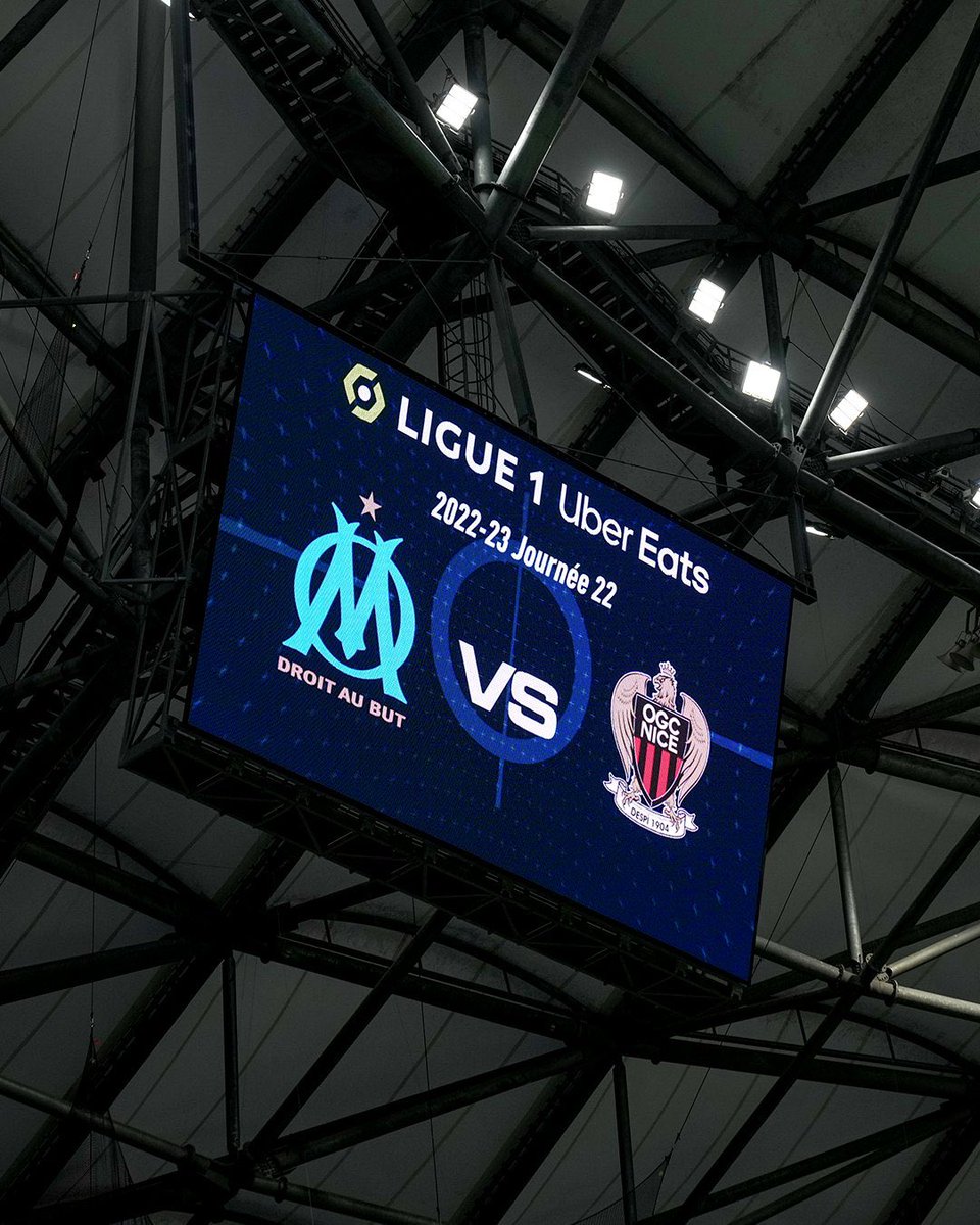 H-1 avant le grand derby régional <a href="/OM_Officiel/">Olympique de Marseille</a> - <a href="/ogcnice/">OGC Nice</a> !

Tous les regards de la région seront braqués sur l’<a href="/orangevelodrome/">Orange Vélodrome 🏡</a>, avec un objectif clair pour l’OM : confirmer notre 2e place et nous rapprocher du #PSG
Bonne chance à tous les joueurs, et bon match ! 💪 #TeamOM