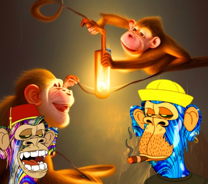 Good Sunday Afternoon (est) to all the <a href="/ApesElder/">Elder Apes Community</a> Community. We are grinding, changing all the bulbs so Our Community will Shine Brighter, see clearer and feel a connection deep in your souls. Personal Objective...to make something you would never think of listing. Ever..hmmm..