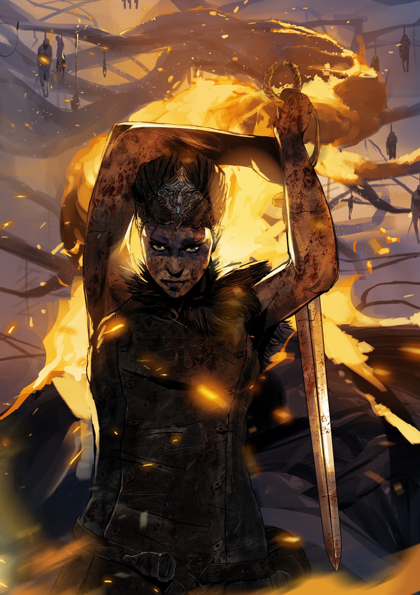 Senua
#hellblade #illustration