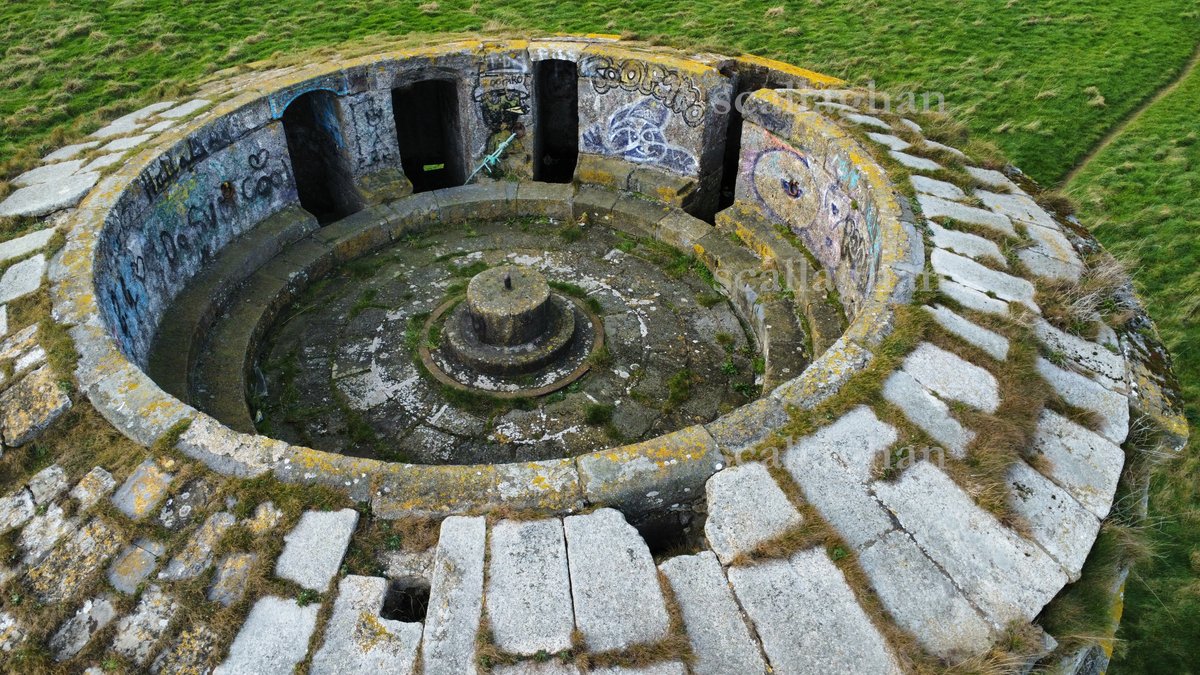 stecallaghan01's tweet photo. Some nice close up details of Drumanagh Martello Tower #Dublin https://t.co/6bALMUaWRH