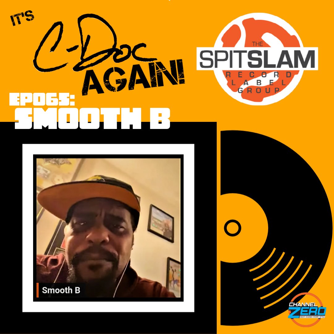 NOW STREAMING on all platforms! Check out our interview with Smooth B from Nice & Smooth. #spitslamrecords #itscdocagain 🎤🔥