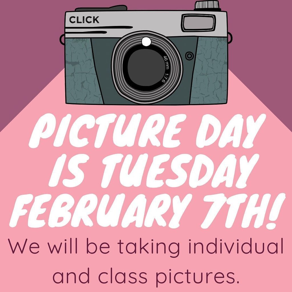 Picture Day is Tuesday, February 7th.  Students will be taking individual and class photos.  Order forms have already gone home, but we have more in the office if you need one. 📸 ift.tt/7N8m0rC