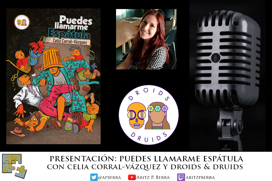 apberra's tweet image. En cinco minutos empezamos a presentar Puedes llamarme espátula.
twitch.tv/aritzpberra