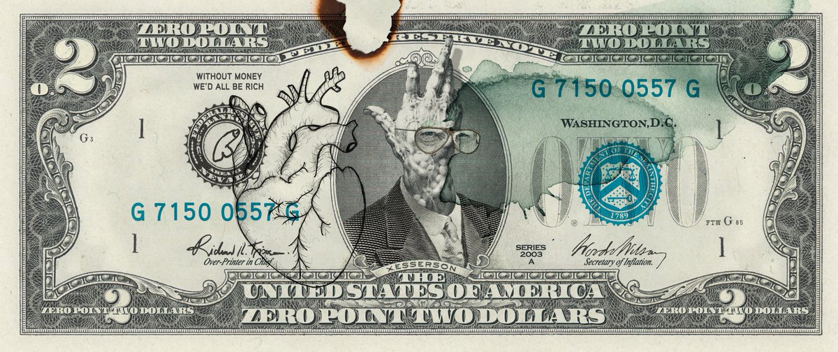 datguysham's tweet image. ドル札を集める人は、ブロックチェーン全体で最もユニークな芸術に情熱を傾けていると聞きました #point2