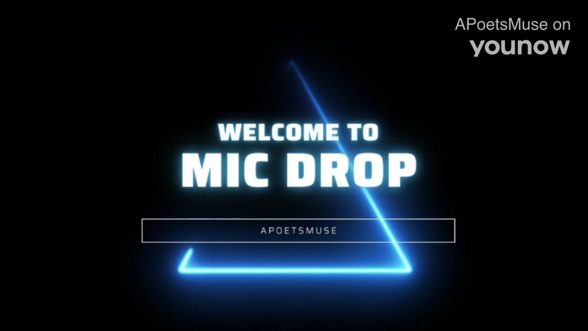 joeferd1012's tweet image. 🔴 LIVE @apoetsmuse on #YouNow watch.younow.com/llOD?pid=Share…