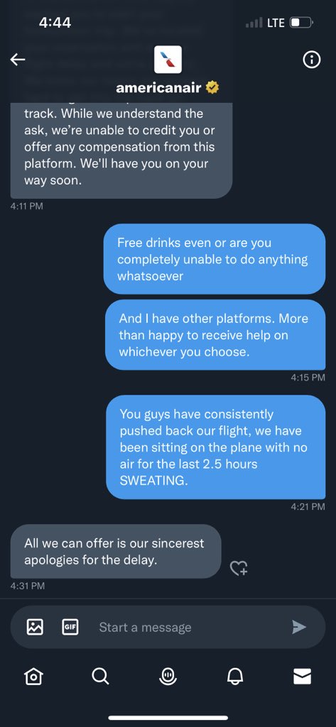 cmonty102's tweet photo. @AmericanAir thanks for your help. 5/5 stars recommend https://t.co/I6utZtjx5Y