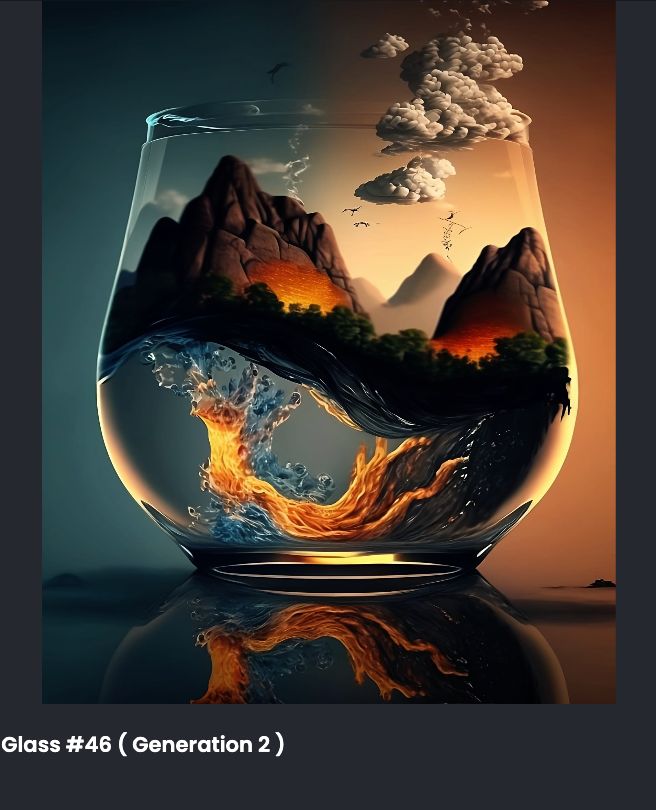 AbstractEscapes's tweet photo. 46th NFT Drop !! 🖼️ 46/50
" A Glass of Landscape " 🎨
2. Generation : 25 NFTs / 100 Pieces
Opensea ->
https://t.co/ghGytSY6It
#AbstractEscapes #NFTart #AGlassOfLandscape #CryptoArt #NFT #nfts #NFTCommunity #abstractart #NFTdrops #NFTdrop #newcollection #crypto #blockchain https://t.co/0WdiAFEPgS