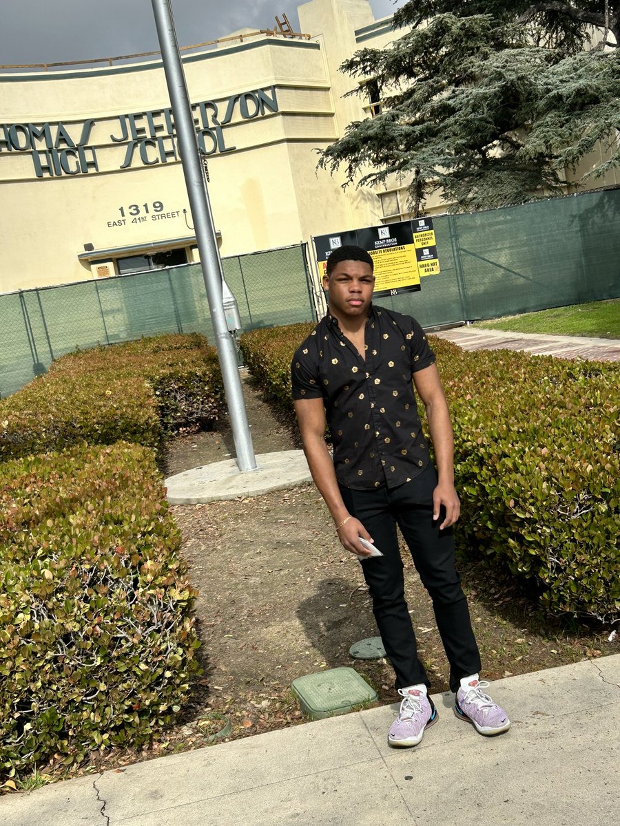 Visiting LA and the school where #AllAmericanCW  was!