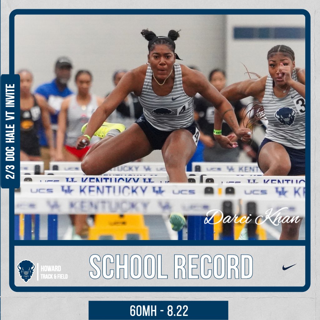 HUBisonTFXC's tweet photo. ✌🏾races, ✌🏾 records for @darcisimone_ this weekend

Prelims 8️⃣.3️⃣1️⃣ 
‼️𝐅𝐈𝐍𝐀𝐋𝐒 8️⃣.2️⃣2️⃣‼️

#BeTheStandard 🦬 https://t.co/2g6Hq2KxQe