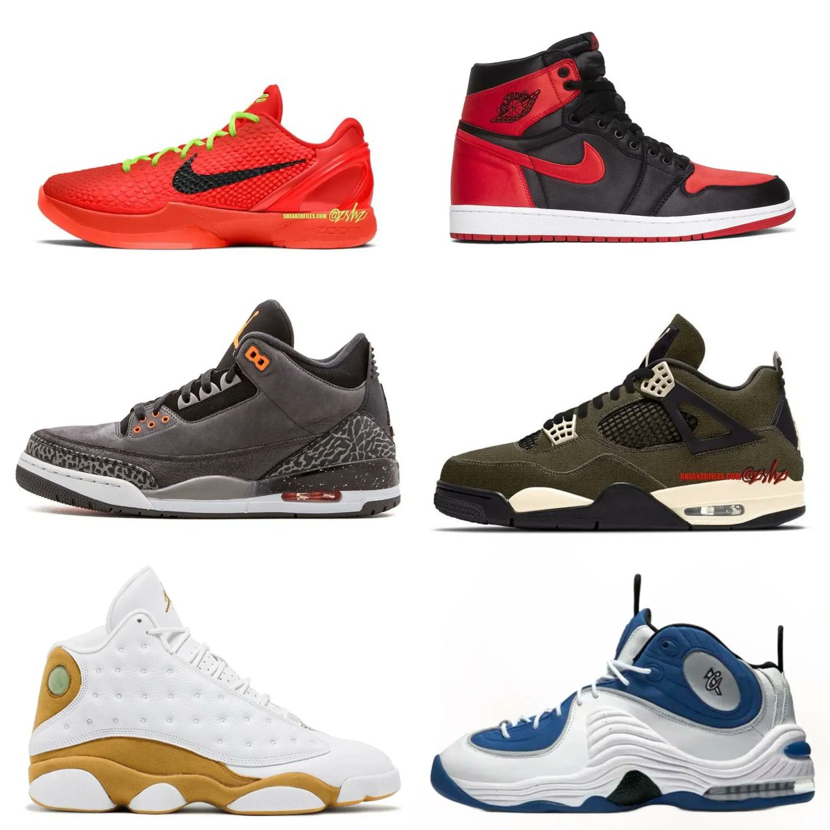 KicksFinder's tweet photo. Jordan Brand and Nike Holiday 2023 Releases 🔥🔥

Which are you most excited for?

📸 @zSneakerHeadz; @sneakerfiles https://t.co/Uh2xvh9mzZ
