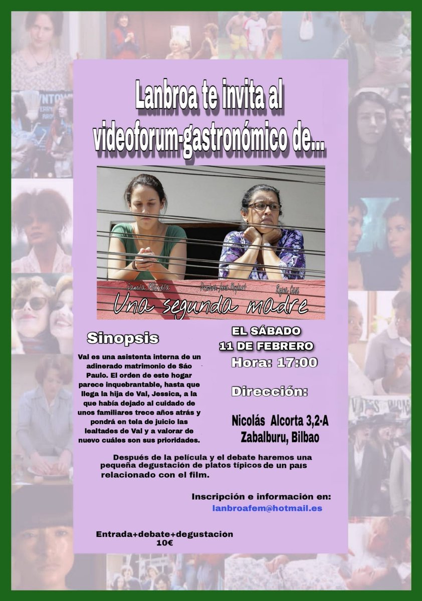 Un plan estupendo para el sabado. Animaros!!!!
Plan ona izango litzateke. Anima.zaitez!!!!!!!