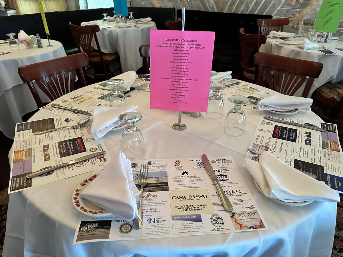 WHamptonRotary's tweet image. We’re ready for you, come on down to Casa Basso Restaurant 1-7pm today!