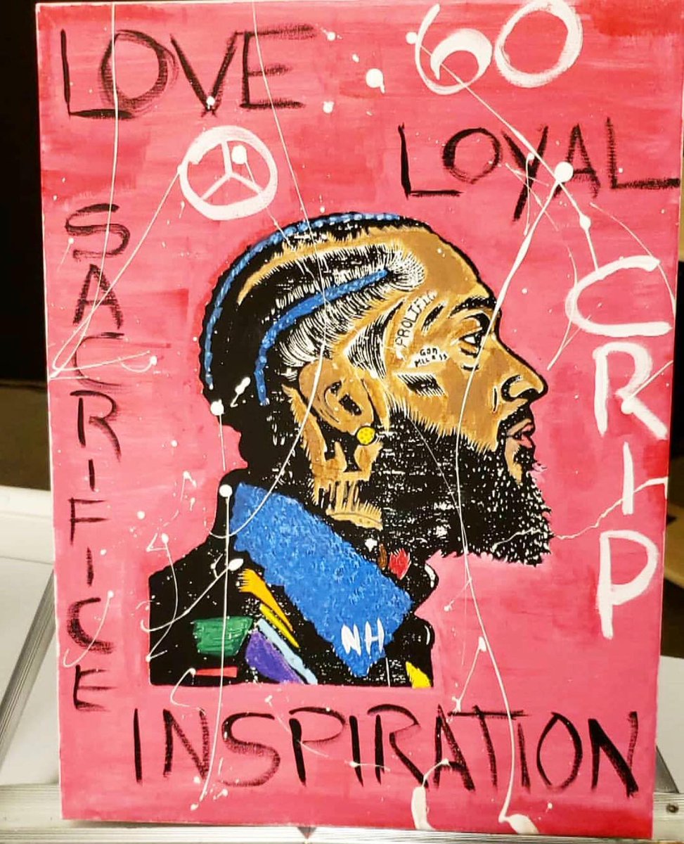 NeverLeveled's tweet image. Throwback some of the best paintings of Soul &amp;amp; Paint 
@NipseyHussle
 Edition, Hosted by 
@KeenanChapman
 #SoulNPaint #SoulAndPaint #NipseyHussle #ArtistKeenanChapman #NeverLeveled #NeverLeveledTV