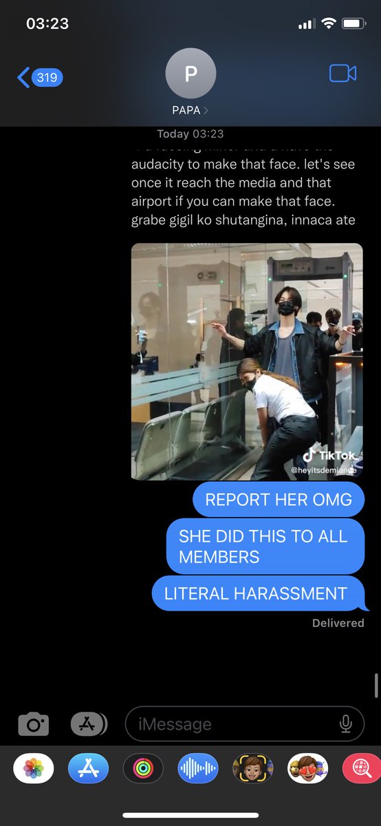 sns but my dad's the former head of the airport's safety dept gigisingin ko talaga siya mamaya for u ate to think u did this to all members and maybe even their staff too wtf IM SO MAD