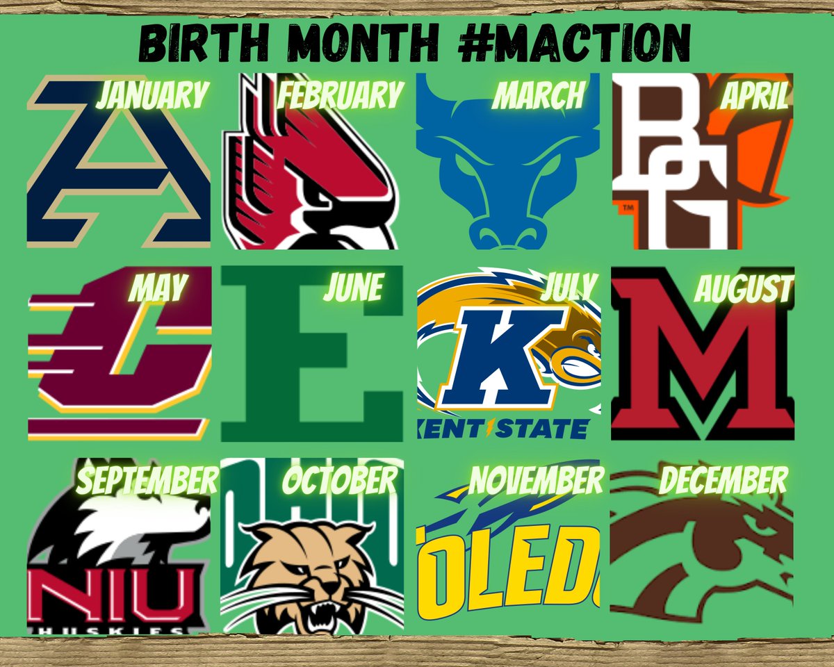 MACTTF's tweet photo. Its the trend, so we decided to hop on it. 

Congrats! You have a new MAC team, but it's determined by your birth month! Which school are you reppin now? 

#MACtion https://t.co/RvFWnQQrQf