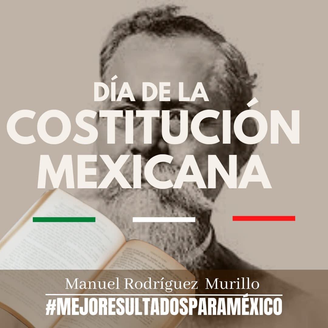 manuelmurillo77's tweet photo. Hoy se conmemora el 106 aniversario de la promulgación de la Constitución Política de los Estados Unidos Mexicanos, es la carta magna y norma fundamental, establecida para regir jurídicamente al país. 
#OIC_INEGI #106A #constituciónmexicana #MRM  #Mexicanos https://t.co/psXDbvuK5p
