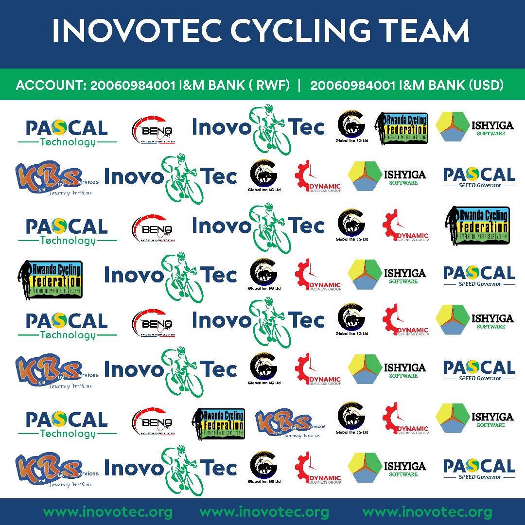 JAVA-INOVOTEC PRO-TEAM (@inovotec) on Twitter photo Thank you Partners โค๏ธ
<a href="/PascalTechRw/">Pascal Technology Ltd</a> <a href="/Pascal_Ndizeye/">NDIZEYE PASCAL</a> <a href="/BenoHoldings/">Beno Holdings</a> <a href="/kbsrwanda/">Kigali Bus Services</a> <a href="/Ishyiga/">Ishyiga Software</a> <a href="/Global_InnH/">Global Inn Hotel</a> @dynamicbusinessgroup <a href="/cyclingrwanda/">๐๐๐๐๐ผ๐พ๐</a> <a href="/Rwanda_Sports/">Ministry of Sports|Rwanda</a> <a href="/IGIHESports/">IGIHE Sports</a> @bbfmumwezi <a href="/GussBigirimana/">๐
ถ๐๐๐๐ท๐ผ</a> <a href="/TV1Rwanda/">TV1 Rwanda</a> <a href="/rbarwanda/">Rwanda Broadcasting Agency (RBA)</a> <a href="/TityKayishema/">Kayishema Tity Thierry</a> <a href="/rigogaruth/">Rigoga Ruth</a> <a href="/Annemwiza/">NIWEMWIZA Anne Marie</a> <a href="/MaguruB/">Maguru Bike</a> <a href="/RWBookmobile/">Rwanda Bookmobile Initiative</a> Thank you Partners โค๏ธ
<a href="/PascalTechRw/">Pascal Technology Ltd</a> <a href="/Pascal_Ndizeye/">NDIZEYE PASCAL</a> <a href="/BenoHoldings/">Beno Holdings</a> <a href="/kbsrwanda/">Kigali Bus Services</a> <a href="/Ishyiga/">Ishyiga Software</a> <a href="/Global_InnH/">Global Inn Hotel</a> @dynamicbusinessgroup <a href="/cyclingrwanda/">๐๐๐๐๐ผ๐พ๐</a> <a href="/Rwanda_Sports/">Ministry of Sports|Rwanda</a> <a href="/IGIHESports/">IGIHE Sports</a> @bbfmumwezi <a href="/GussBigirimana/">๐
ถ๐๐๐๐ท๐ผ</a> <a href="/TV1Rwanda/">TV1 Rwanda</a> <a href="/rbarwanda/">Rwanda Broadcasting Agency (RBA)</a> <a href="/TityKayishema/">Kayishema Tity Thierry</a> <a href="/rigogaruth/">Rigoga Ruth</a> <a href="/Annemwiza/">NIWEMWIZA Anne Marie</a> <a href="/MaguruB/">Maguru Bike</a> <a href="/RWBookmobile/">Rwanda Bookmobile Initiative</a>