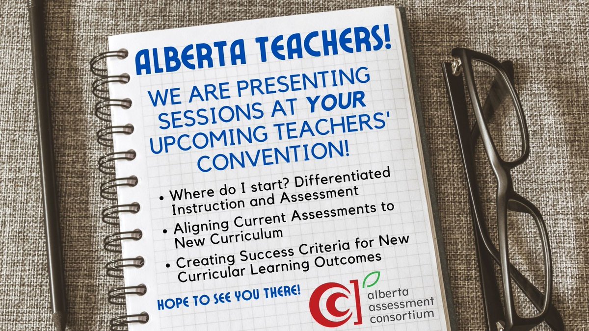 AACinfo's tweet image. Thursday February 16Calgary City@CCTCA #CCTC2023
Thursday February 16Endless SkiesESTCA@ESTCA_ata
#assessment
