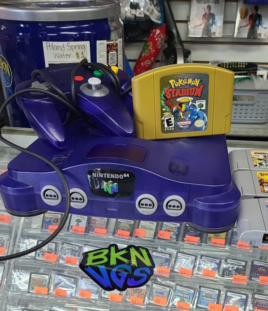 bklynvideogames's tweet photo. It just keeps getting better !!!! DM us if you interested in something !
#dsgames #gameboyadvancegames #n64games #n64grapepurple #retroshop #brooklynvideogames #bvg https://t.co/vT0l5uOscx