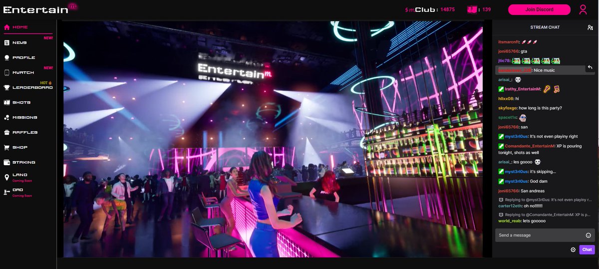 beachbum1269's tweet photo. @JA50Neth You need to invest in this NFT and metaverse. In fact they're having a party right now @entertainm_io https://t.co/IMktbigc4S