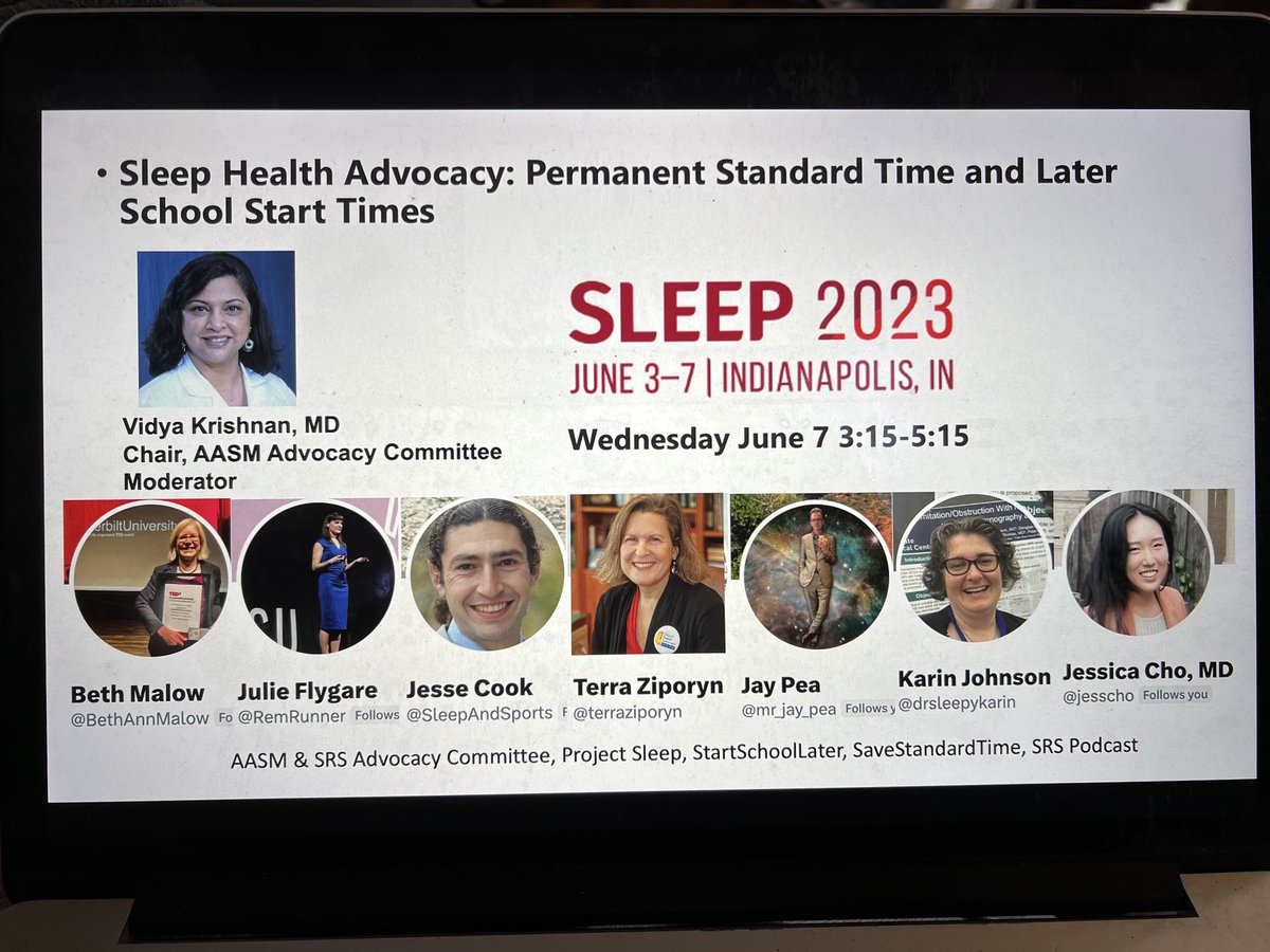 drsleepykarin's tweet photo. Join us at #SLEEP2023 in Indianapolis @AASMorg They saved the best for last. @SaveStandard @StartSchoolL8r https://t.co/R0ypzsDqwL