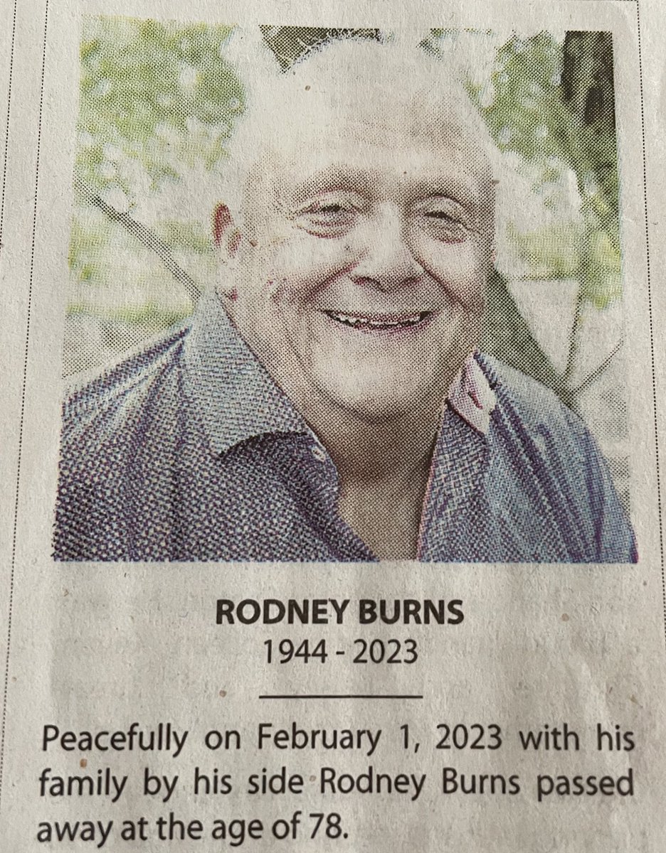 Winnipeg Free Press on Twitter "RT KevinRollason Rodney Burns was a