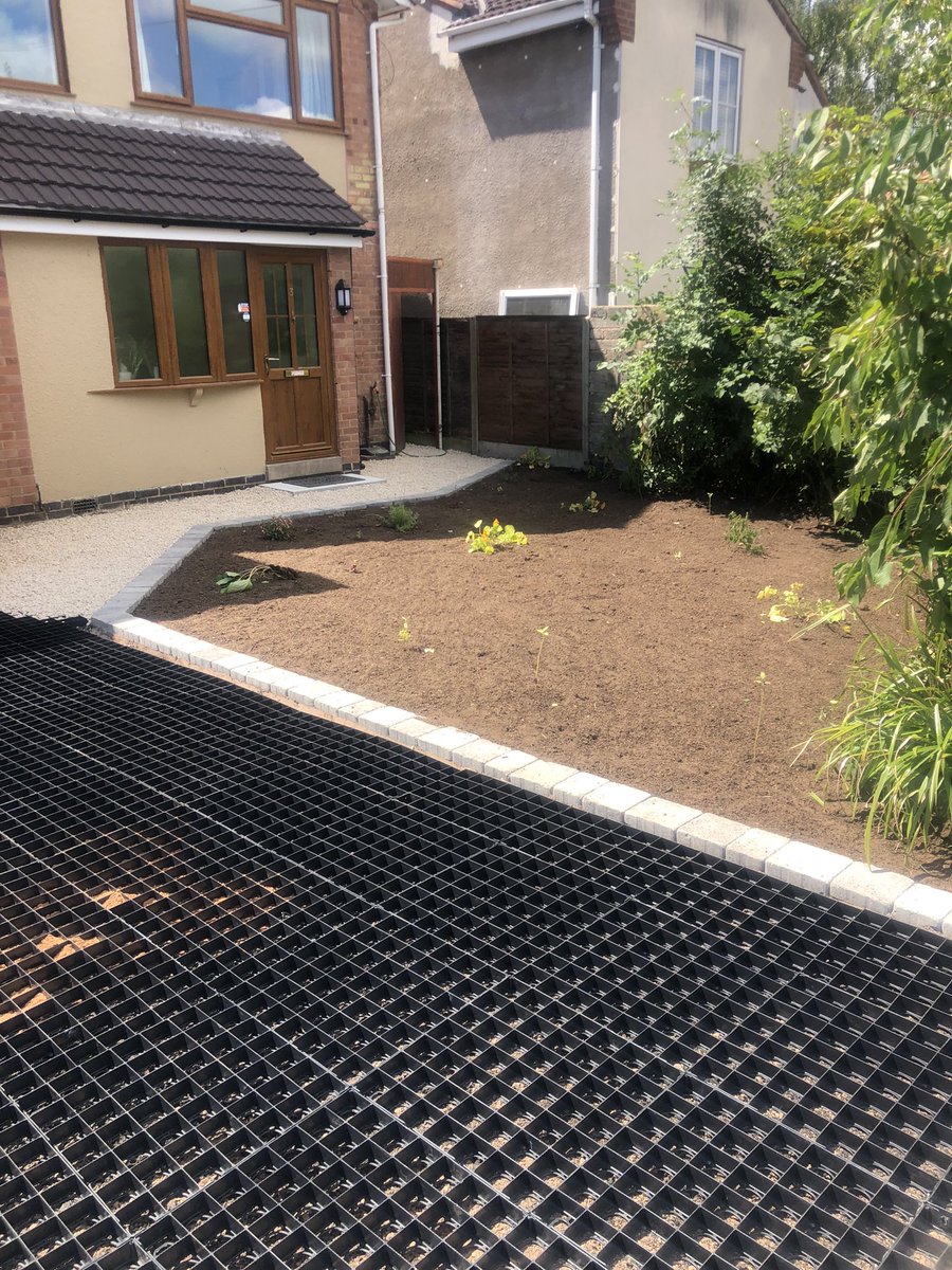 CountyCon's tweet photo. Old driveway removed and new one laid https://t.co/hfQpLShDm7