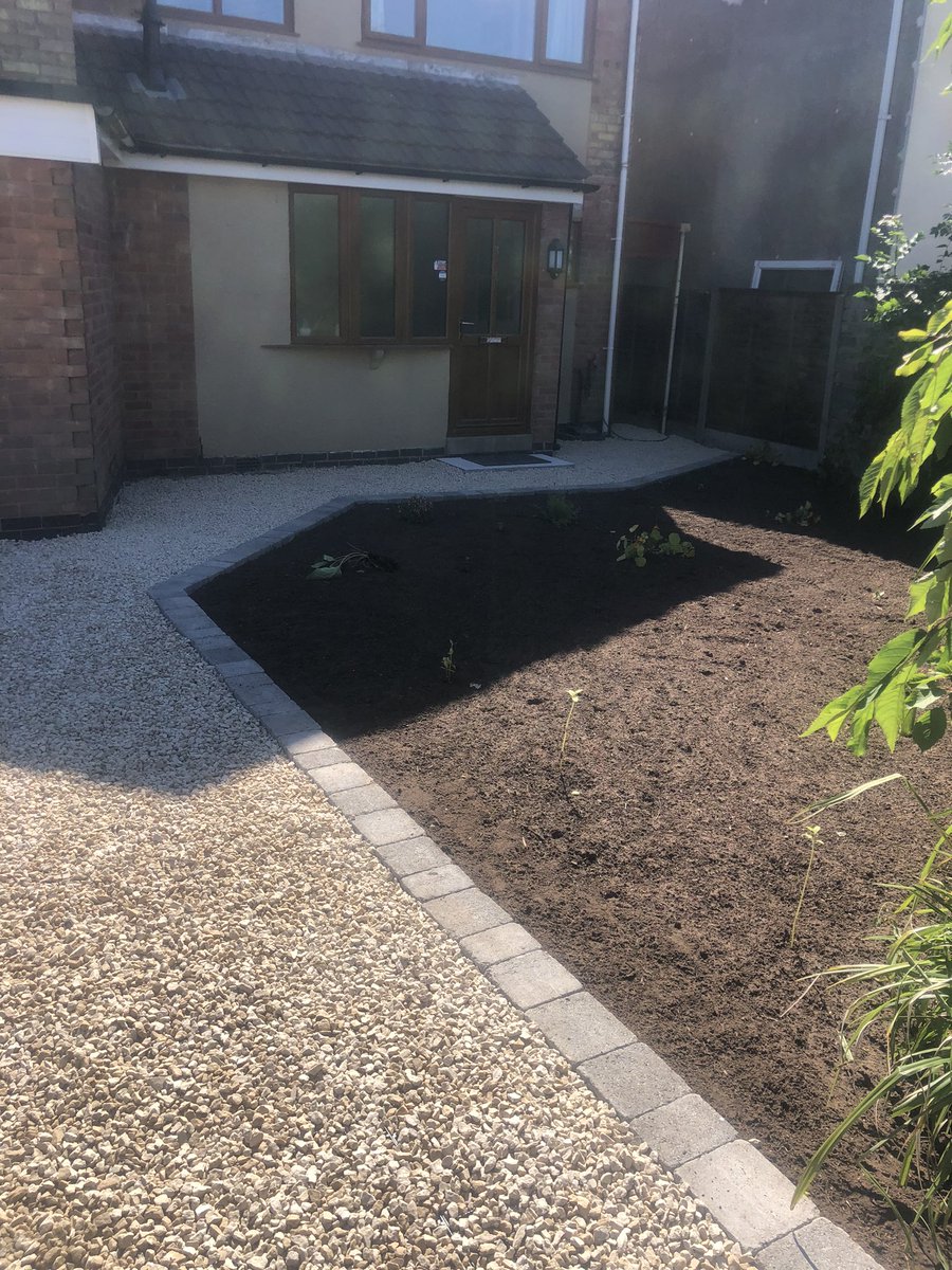 CountyCon's tweet photo. Old driveway removed and new one laid https://t.co/hfQpLShDm7