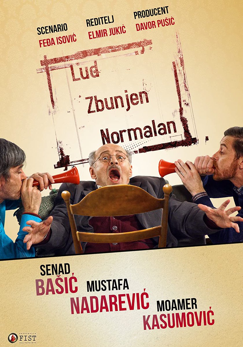 EliMasterpiece's tweet photo. Kudos to Bosnia and Hercegovina for this excellent production! #lud #zbunjen #normalan https://t.co/LqLqE5IHZG