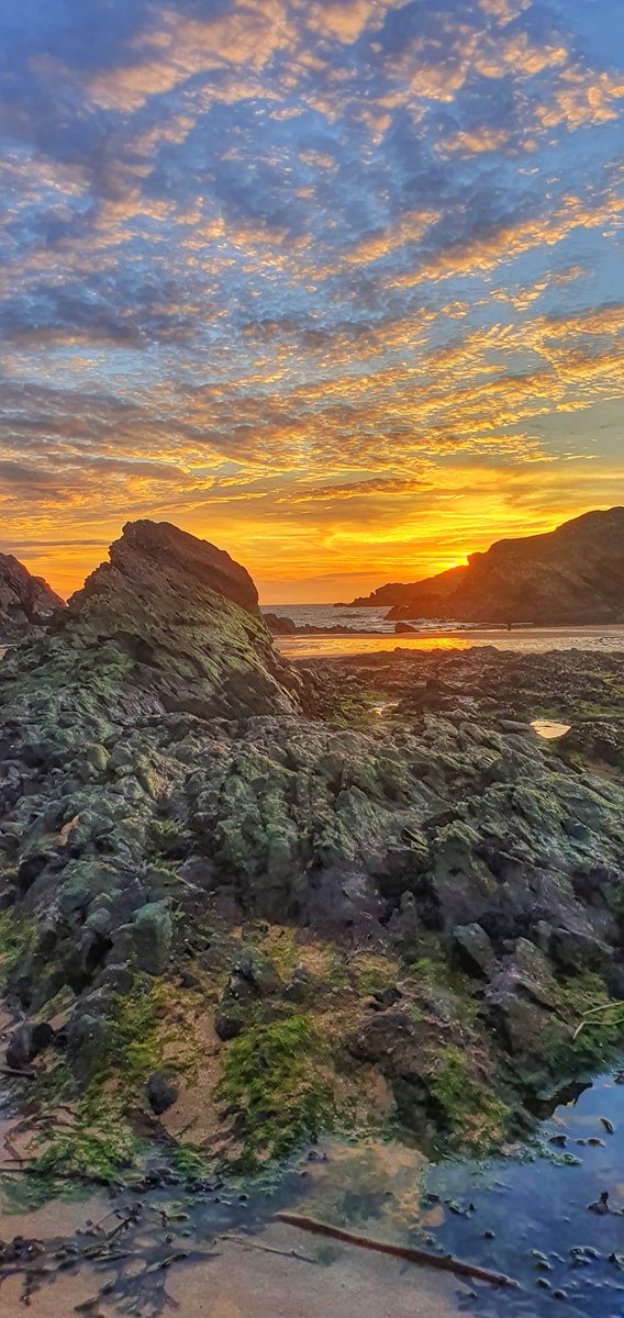 Sunday sunset just beautiful #Anglesey #wales #trearddurbay #sunsetphotography 
@ItsYourWales @Ruth_ITV @DerekTheWeather @ChrisPage90 @ITVCharlieP @S4Ctywydd @WeatherAisling @BBCWthrWatchers @AngleseyScMedia @Sue_Charles @SabrinaJayneLee
 #northwales #weather #weatherwatcher