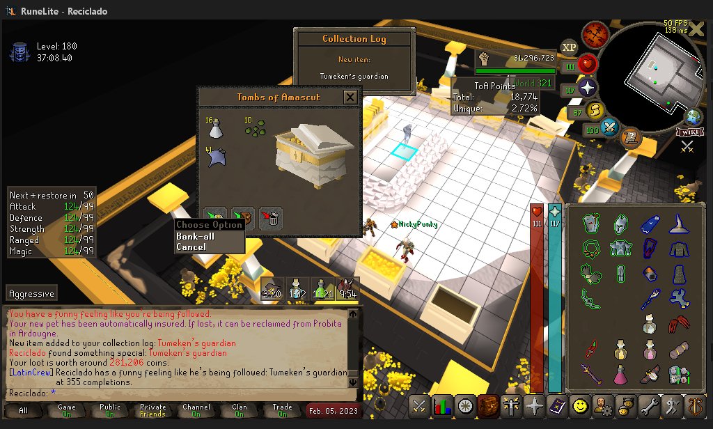 Reciclado_OSRS's tweet photo. Pet <3 https://t.co/J3A8rMULbs