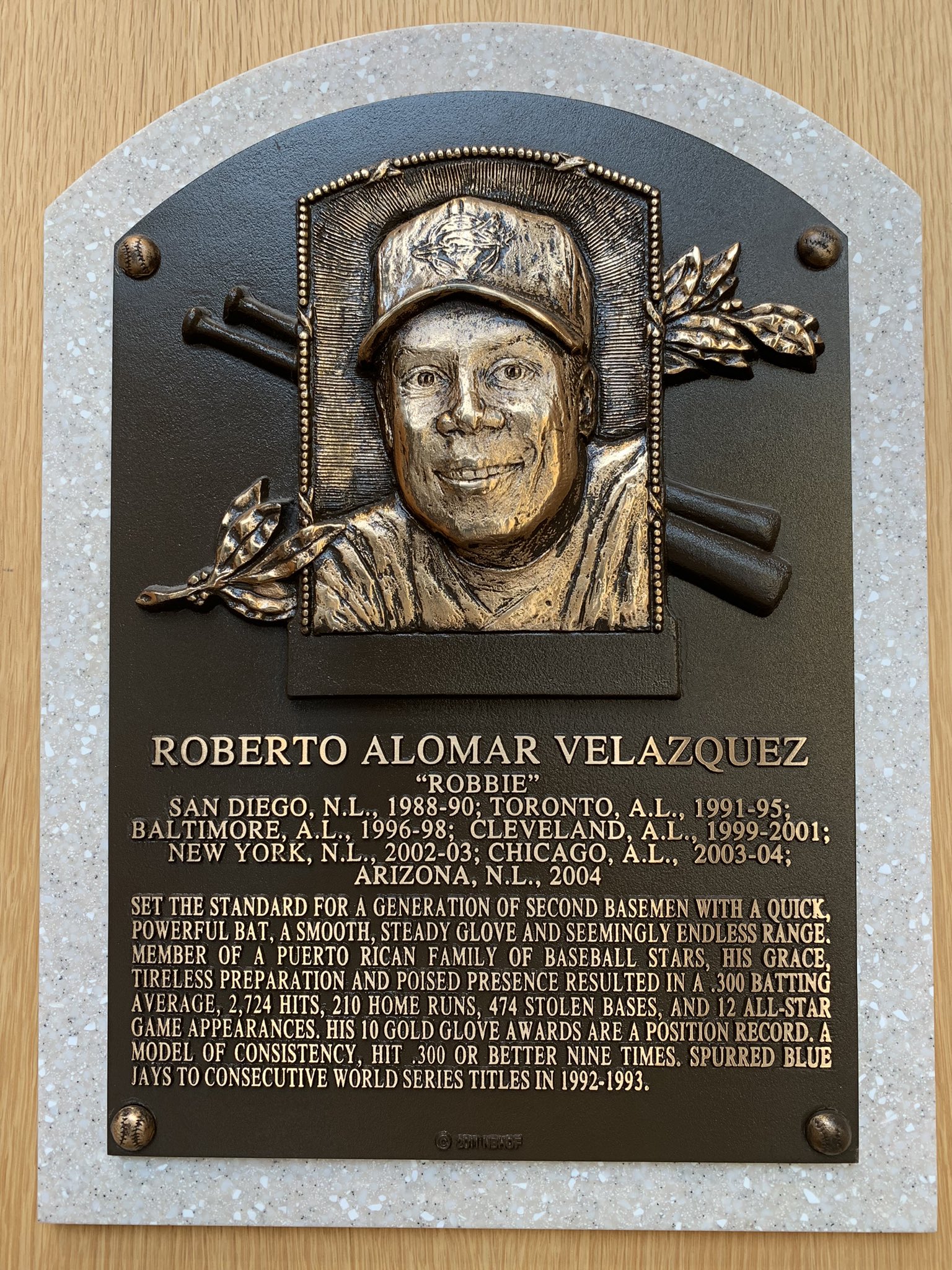Happy Birthday to the greatest second baseman of all time, Roberto Alomar.   