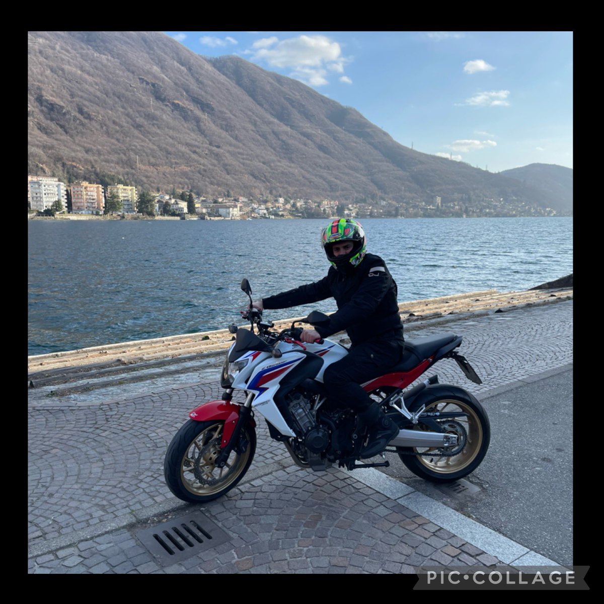 ✊🏻😎🤙🏻
#lagodorta #omegna #hondacb650 #piemonte