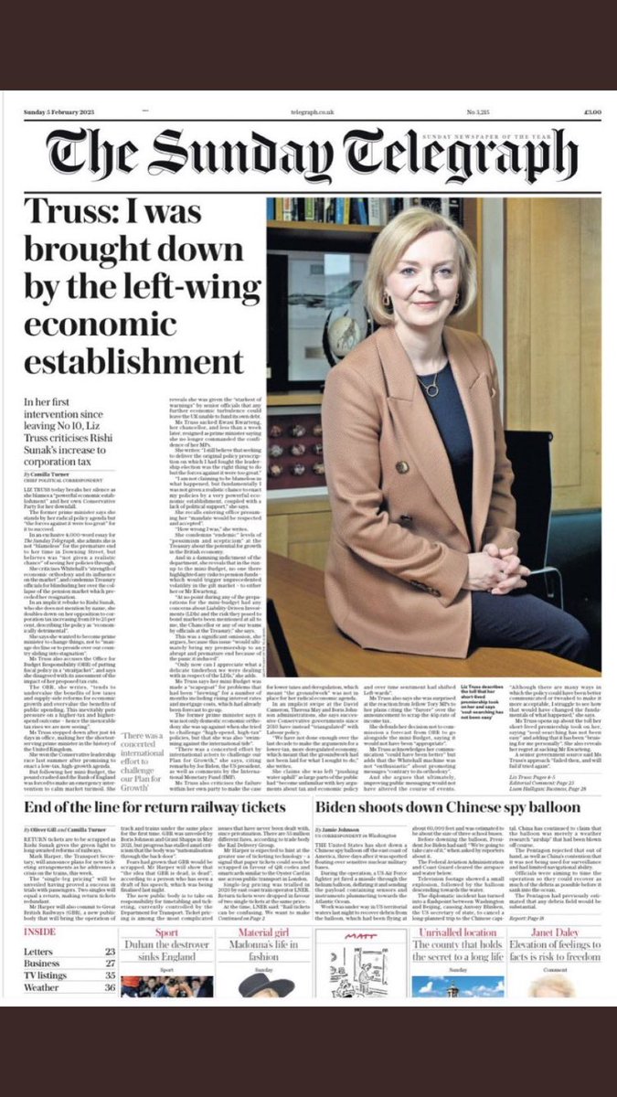 omid9's tweet photo. Somewhere there is a city-sized warehouse full of letters and parcels for Liz Truss that can’t be delivered because no one has any idea what planet she lives on. https://t.co/tfmK5sTLnu