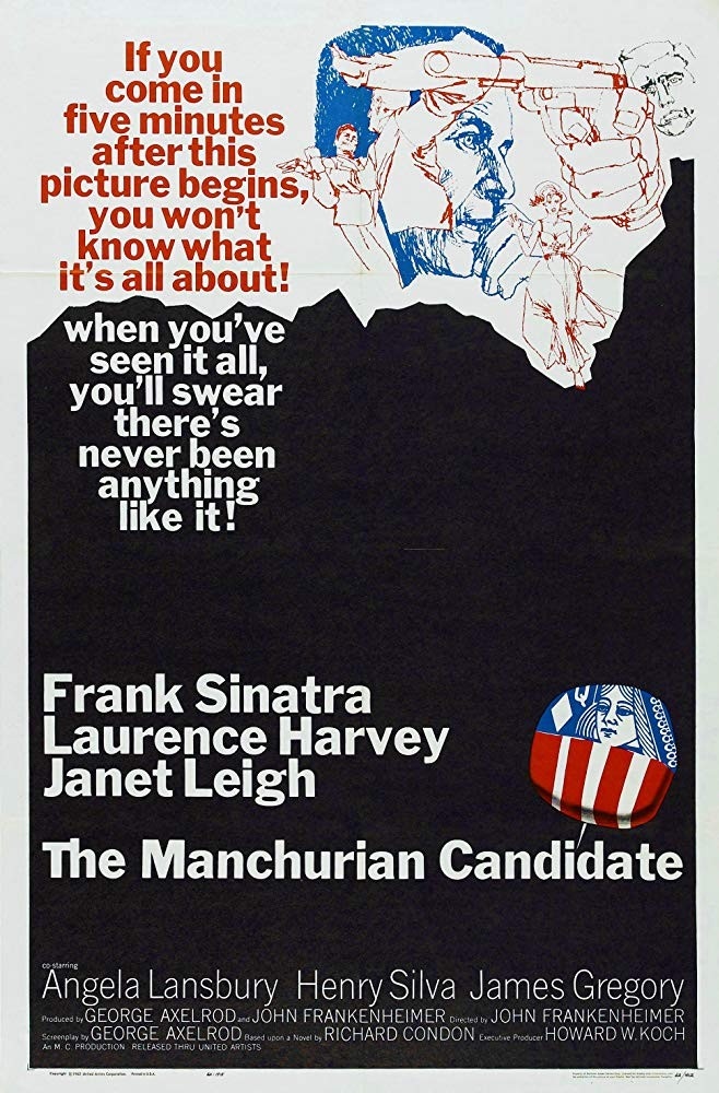 An American POW in the Korean War is brainwashed as an unwitting assassin for an international Communist conspiracy. Don't miss the return of John Frankenheimer's political thriller THE MANCHURIAN CANDIDATE from 35mm on Friday 3rd March!

🎟️ bit.ly/3HUo1Vl