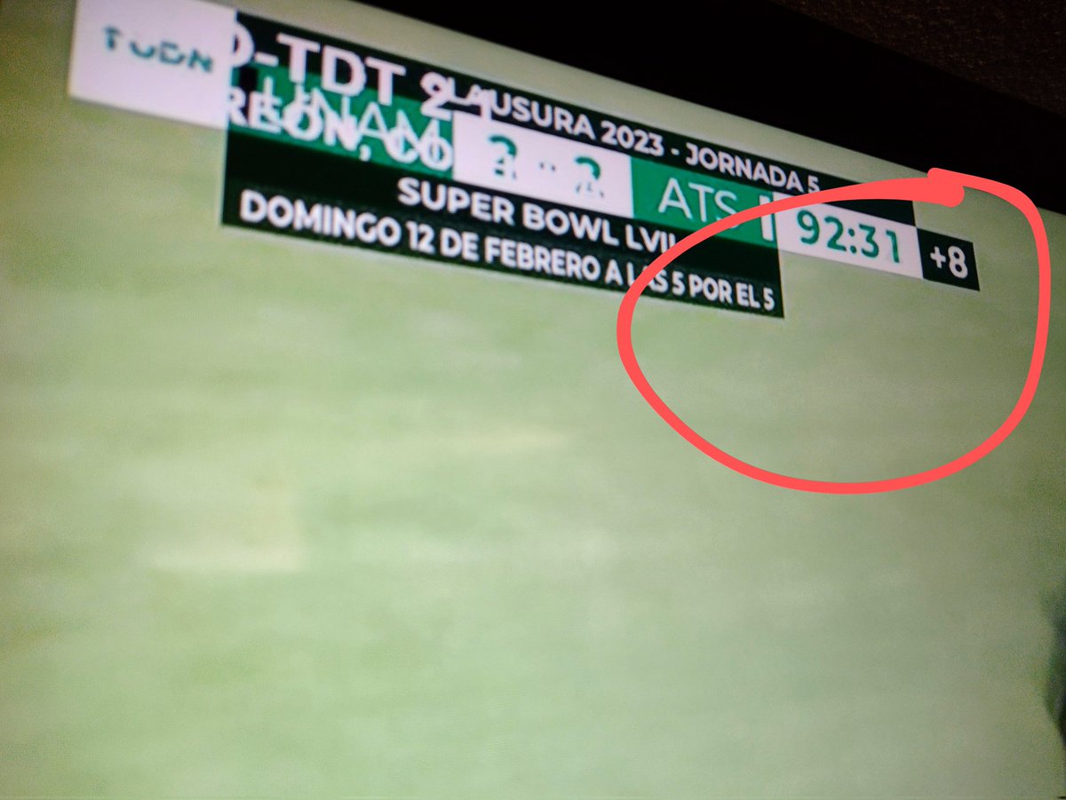 "Hasta que empate el América"...