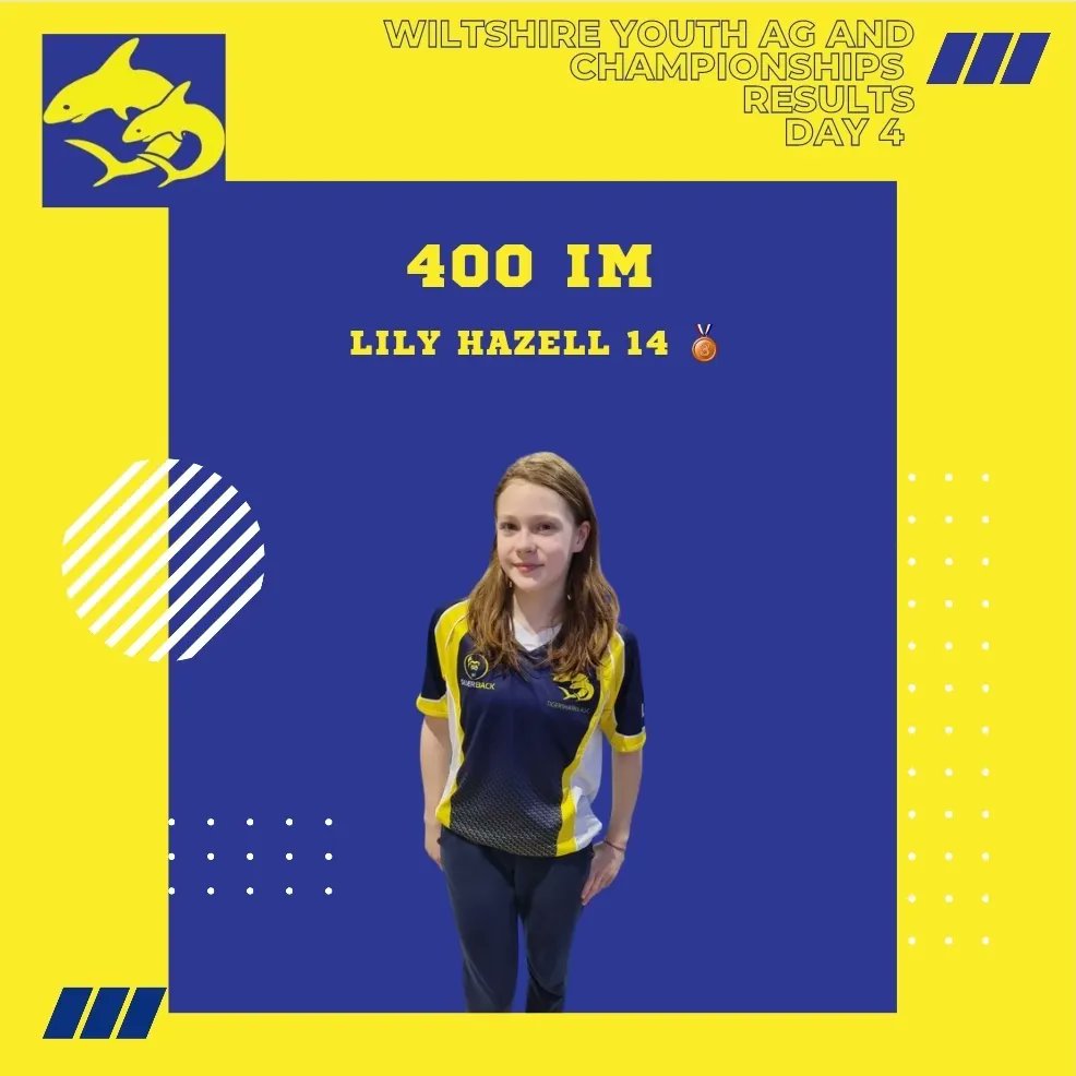 Tigersharks_ASC's tweet photo. Final event of the day...

400 IM results ⤵️

Congratulations to our AG medalists 🎉 

Junior Championship 🏆
Charlie Owen 3rd
Lily Hazell 4th

Championship 🏆 
James Trevithick 2nd
Jon Audis 4th
Reuben Buckton 6th

#tigersharksasc #counties23 #wiltshireswimming #400IM https://t.co/blLDm8YKzc