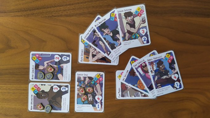 I don't usually do reference sheets, but when I do, they're a card game xD https://t.co/6jBE7E9yEC