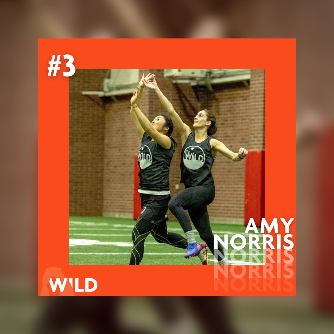#3 Amy Norris is an all around reliable and speedy player, one moment she’s right next to you, the next she’s in the endzone or catching every other on the under.

Amy was originally on our 2020 roster and is back after taking some time off to recover from an ACL/Meniscus tear