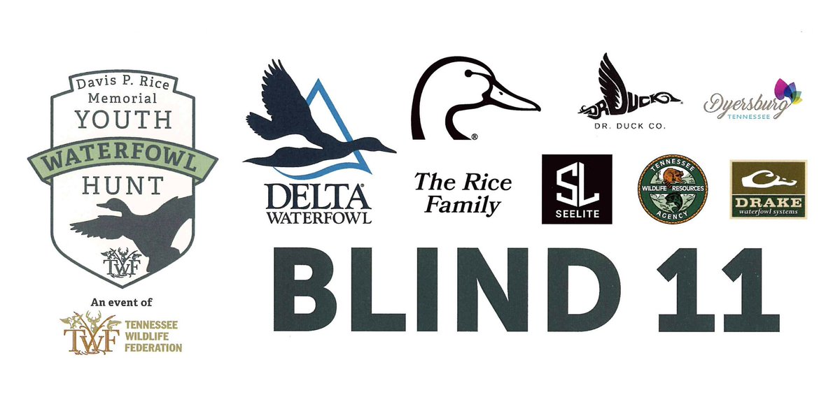 A great weekend hosting the 15th annual Davis P. Rice Memorial Youth Waterfowl Hunt in D’burg. Many thanks to <a href="/TNWildlifeFed/">Tennessee Wildlife Federation</a>, sponsors &amp; blind owners that make this event possible. A special thanks to <a href="/DennisLoosier/">Dr_Duck</a> &amp; <a href="/thefowlhunter/">B Campbell</a> for participating. Thank u all for visiting us!