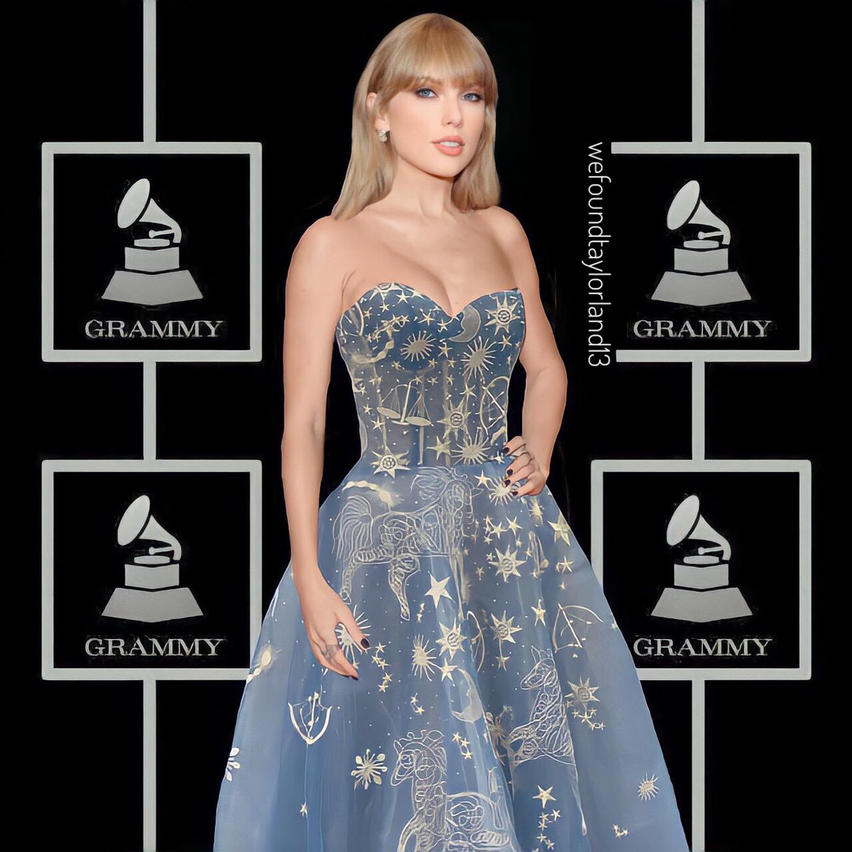 Wefoundtaylor13's tweet photo. Okay hear me out : Taylor Swift at the Grammys 2023 https://t.co/E2N9xlzEI2