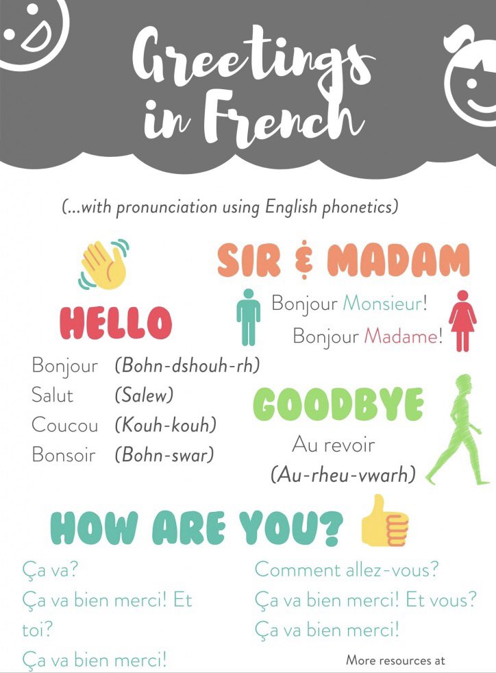 GracemountPS's tweet photo. This week, we are focusing on our 2nd language… French! All our pupils learn French so will be able to help you learn some French greetings. 🇫🇷 https://t.co/XGXF6j4sWC