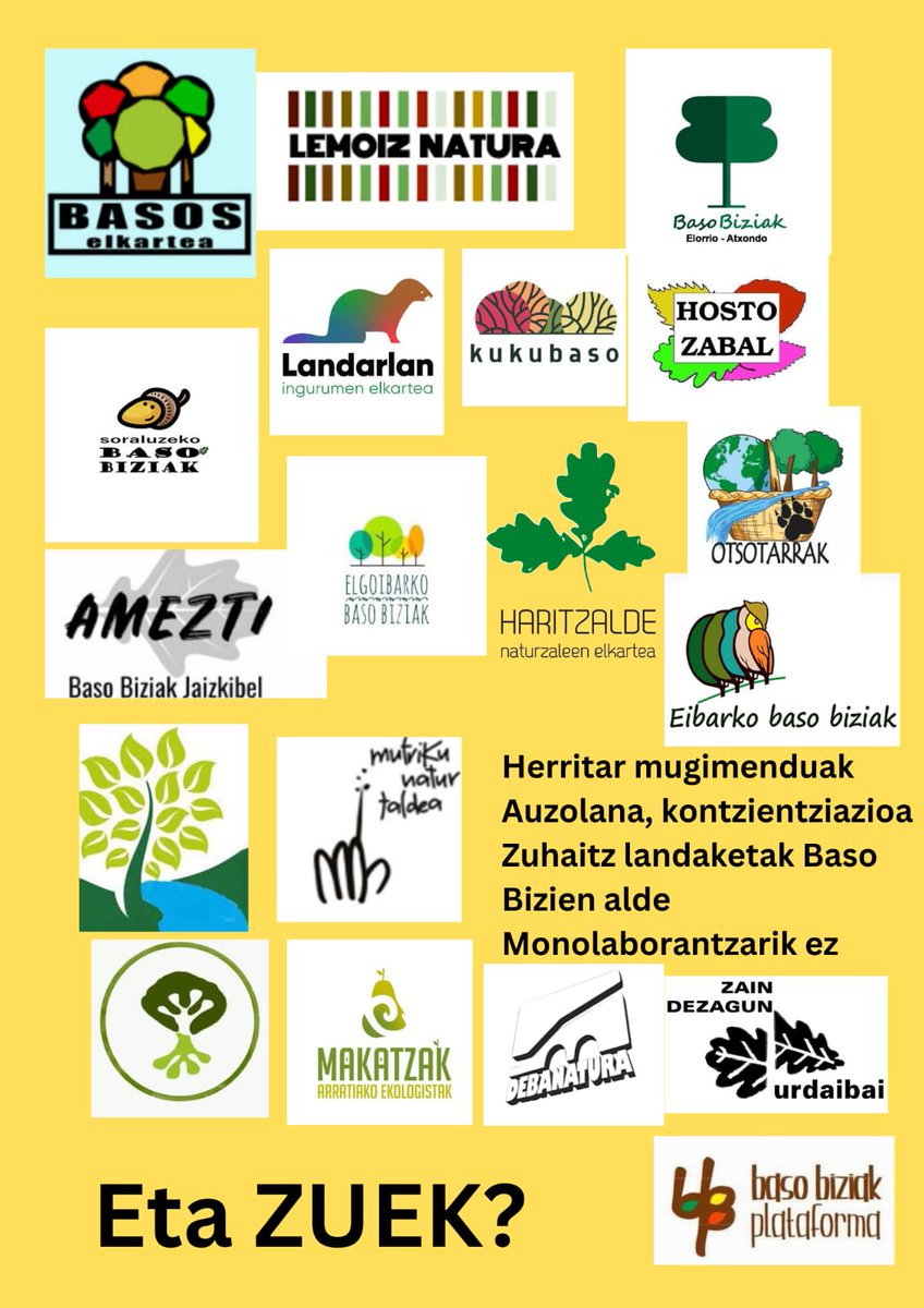 BASOBIZIAKPLAT1's tweet photo. Gu #basobizienalde eta zuek? https://t.co/HdQaEgjJsZ