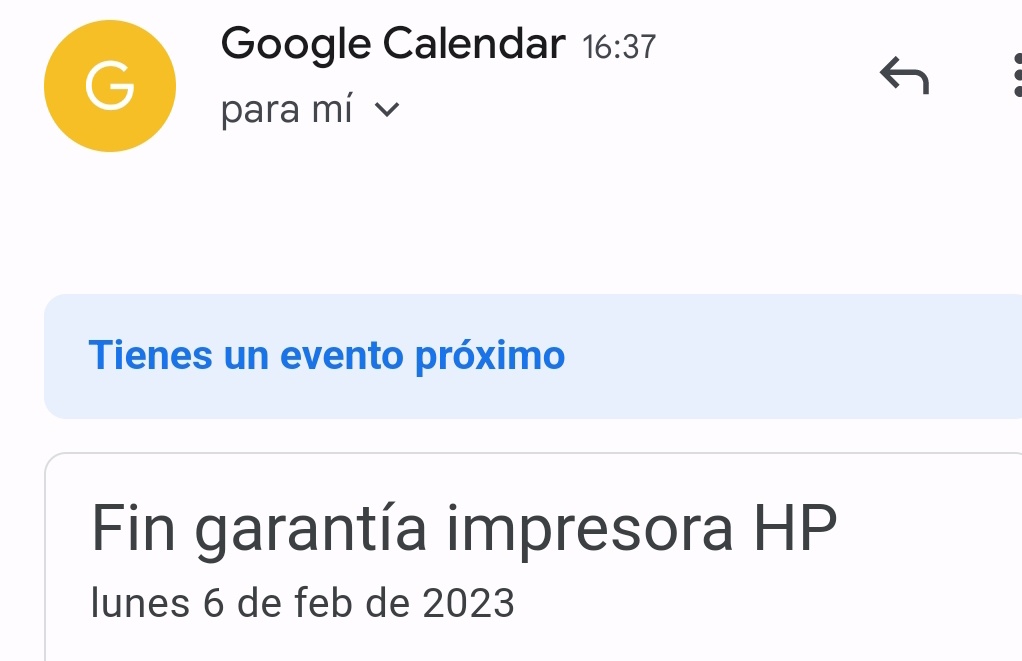 Mañana se me acaba la garantía extendida de la #impresora.
Si el martes sigue funcionando me llevaré una gran decepción con la #ObsolescenciaProgramada