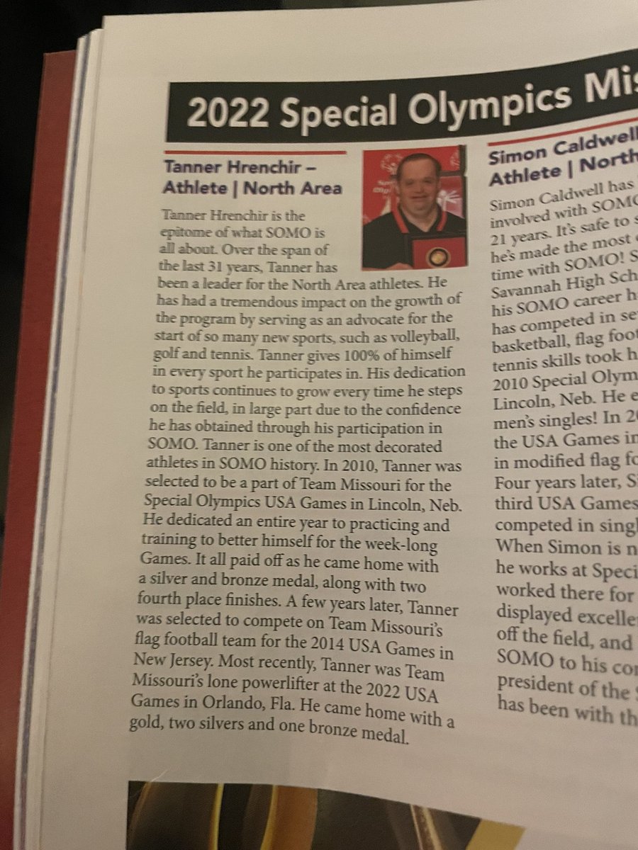 Our congratulations to all <a href="/MoSportsHall/">Missouri Sports Hall of Fame</a> class of 2023 inductees being enshrined in Springfield today specifically St. Joseph Area Sports Hall of Fame members Doug Middleton and Tanner Hrenchir! #StJoMoSports #Elite