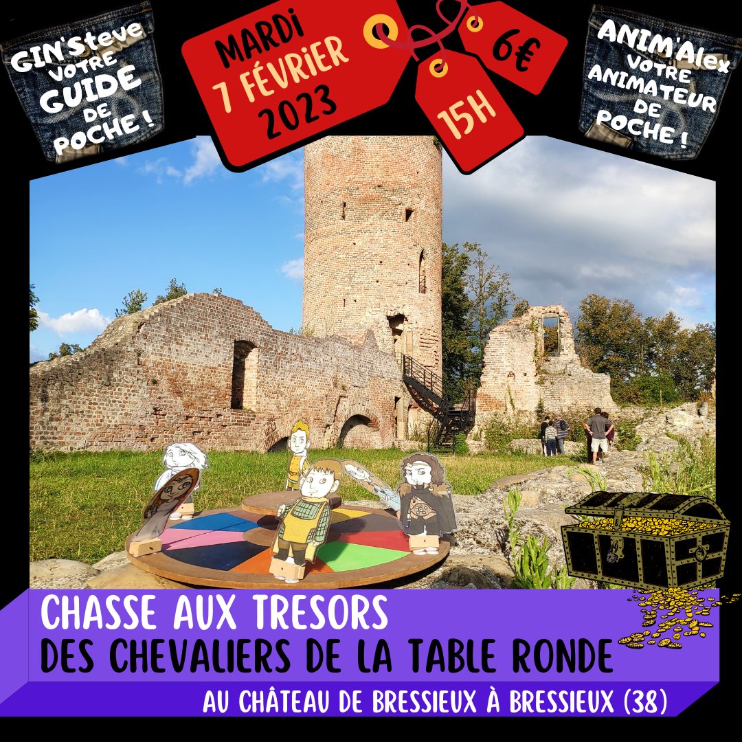 GinSteveGuide's tweet photo. [ LA PROG' DES VACANCES DE FÉVRIER ! ]

Les premières #animations de la semaine : #chassesauxtresors au #chateaudebressieux et au #chateaudevallin, #atelierscreatifs au @MuseeBerlioz ... plus qu'à choisir ! ;-)

@IsereCulture 
#isere #vacancesdefevrier #ideedesortie #animations https://t.co/VPQBItDgtn
