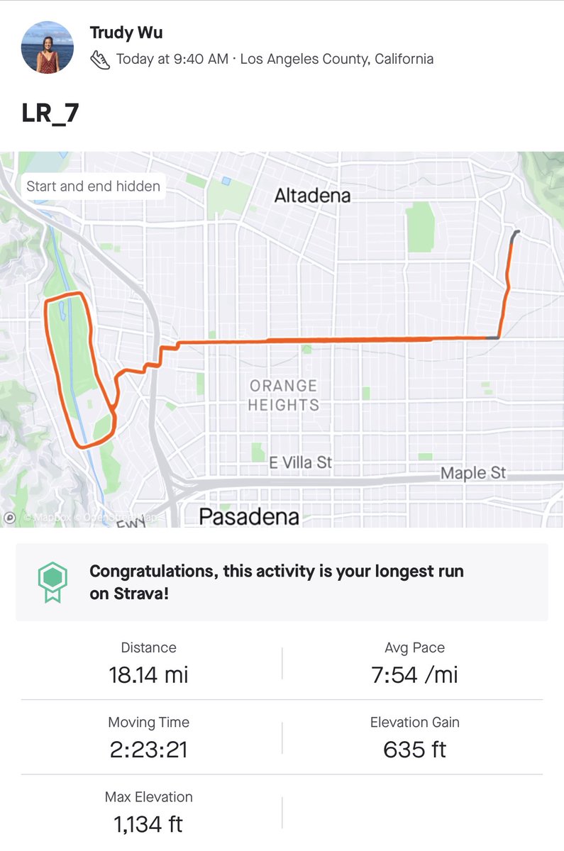 TrudyWuMD's tweet photo. Logging miles for @ACRORadOnc’s #racetothesummit and the @lamarathon. Go #teamresident!! Excited for #ACRO2023!🏃🏻‍♀️🥇 https://t.co/M1UJmSs8ll