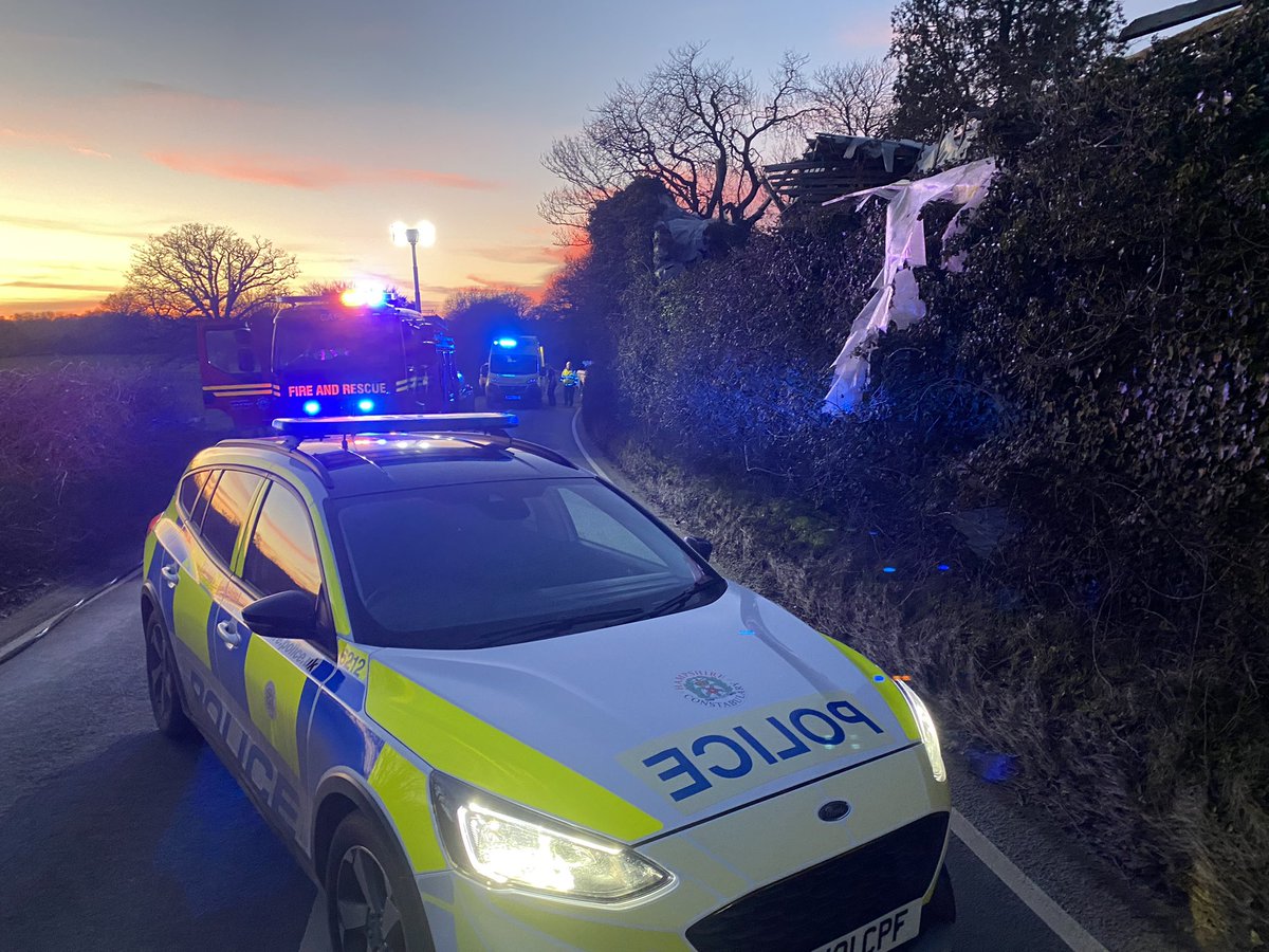 H05P7 mobilised to RTC persons trapped this evening, on arrival, all drivers out of their vehicles and no serious injuries. Crews worked closely with our police and ambulance colleagues to administer care to the drivers and make the scene safe
